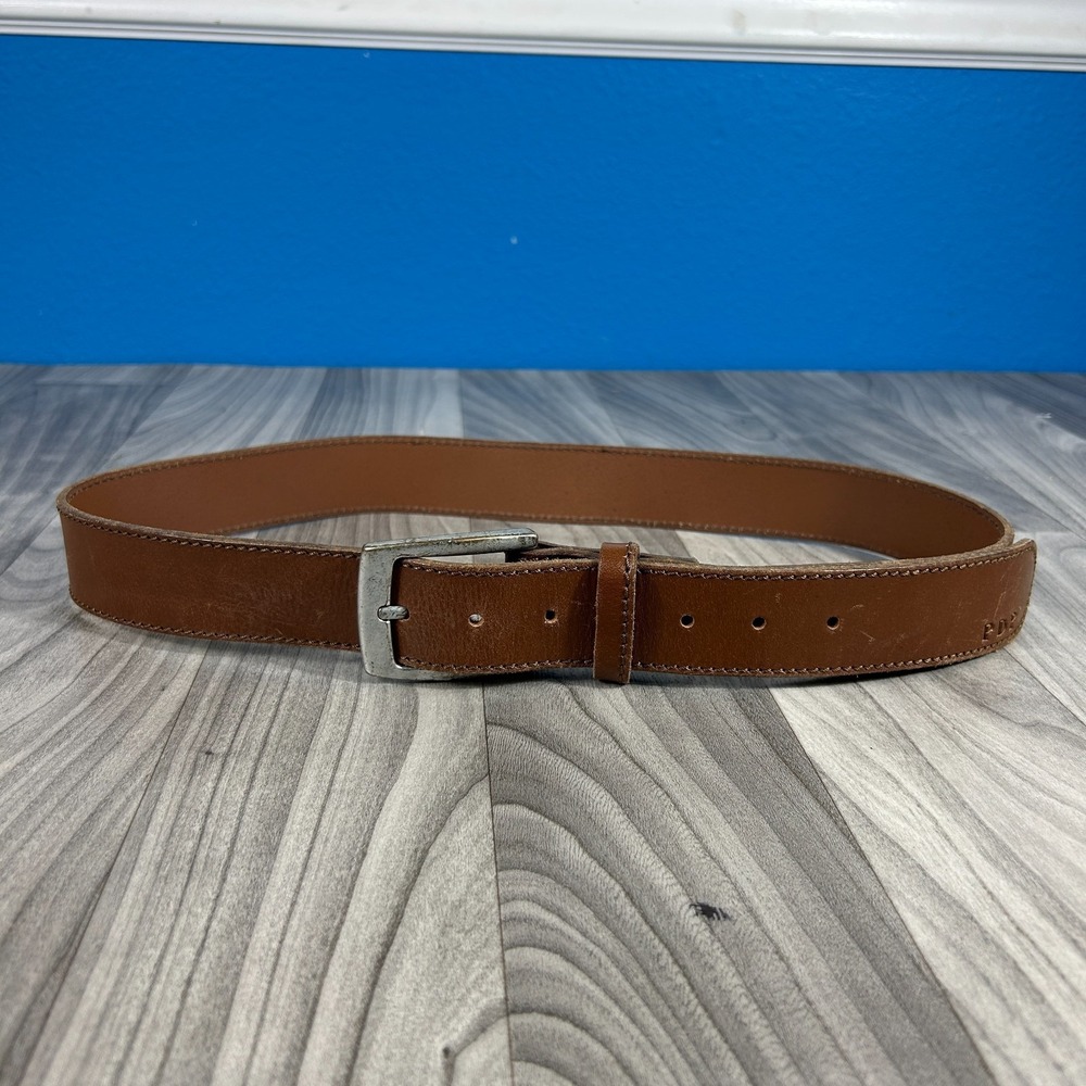 Vera Cuoio Mens Brown Leather‎ Belt Made In Italy